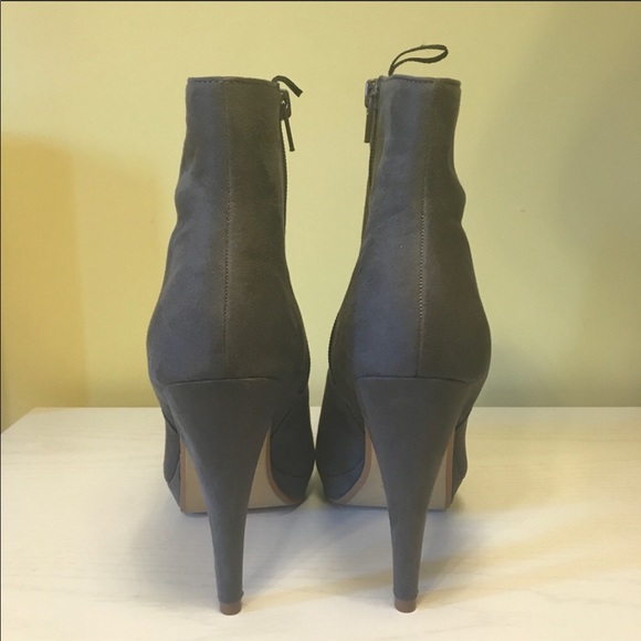 Gray Ankle Booties - Picture 4 of 7